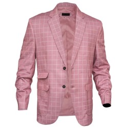 Elvis Presley Pink Checked Blazer