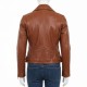Emma Watson Brown Leather Jacket Emma Watson Brown Leather Jacket