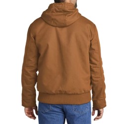 Fanum Brown Hooded Jacket Fanum Brown Hooded Jacket