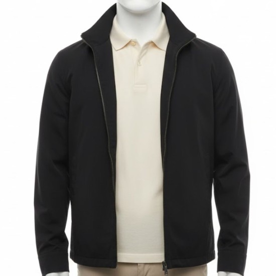 Ford V Ferrari 2019 Matt Damon (Carroll) Black Cotton Jacket