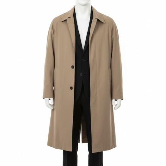Good Grief 2023 Dan Levy (Marc) Cotton Trench Coat Good Grief 2023 Dan Levy (Marc) Cotton Trench Coat