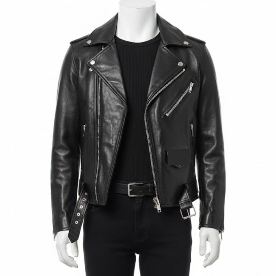 Harry Styles Harryween Black Leather Jacket Harry Styles Harryween Black Leather Jacket