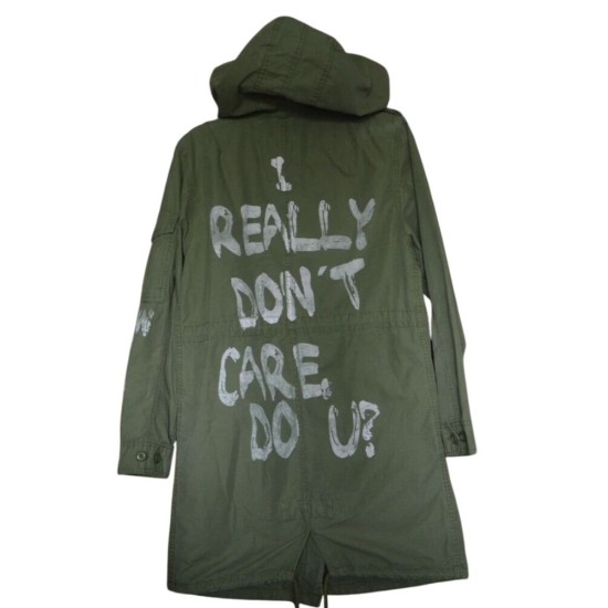 I Really Don't Care Do U Melania Trump Cotton Coat I Really Don't Care Do U Melania Trump Cotton Coat