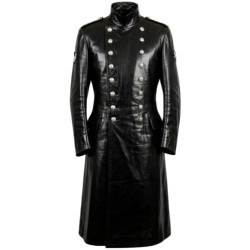 Inglourious Basterds Christoph Waltz (Col. Hans Landa) Leather Coat Inglourious Basterds Christoph Waltz (Col. Hans Landa) Leather Coat