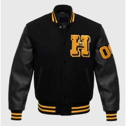 Jason Daniel Kelce Black Varsity Jacket