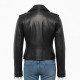 Jennifer Lopez Street Style Black Leather Jacket Jennifer Lopez Street Style Black Leather Jacket