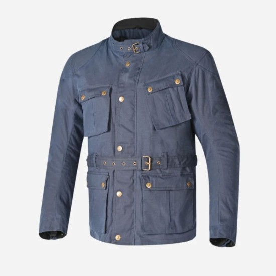 John Wick 2 Cassian (Common) Blue Cotton Jacket