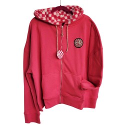 Just Trish Pink Hoodie For Women Just Trish Pink Hoodie For Women