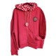 Just Trish Pink Hoodie For Women Just Trish Pink Hoodie For Women