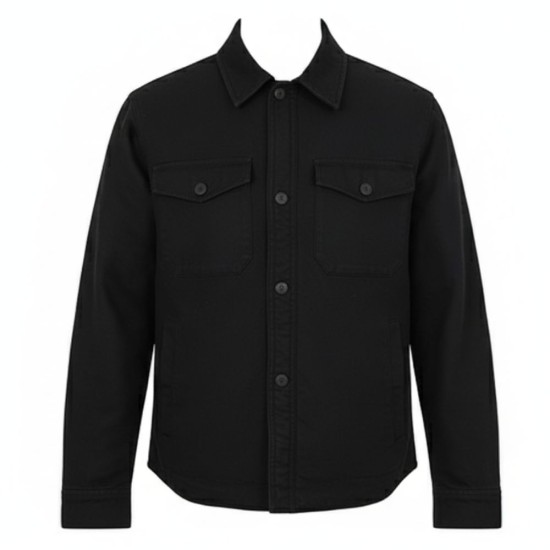 Justified Raylan Givens (Timothy Olyphant) Black Cotton Jacket