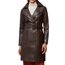 Canary Black Kate Beckinsale (Avery Graves) Leather Coat Canary Black Kate Beckinsale (Avery Graves) Leather Coat