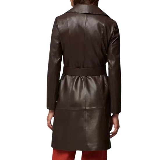 Canary Black Kate Beckinsale (Avery Graves) Leather Coat Canary Black Kate Beckinsale (Avery Graves) Leather Coat