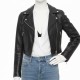 Kendall Jenner Black Leather Jacket