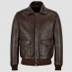 Kendall Jenner Brown Leather Jacket