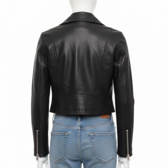 Kendall Jenner Brown Leather Jacket