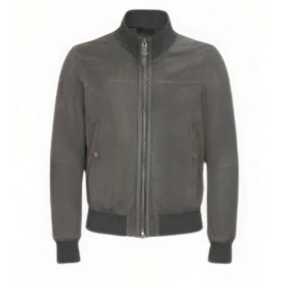 Succession S04 Jeremy Strong (Kendall Roy) Suede Jacket