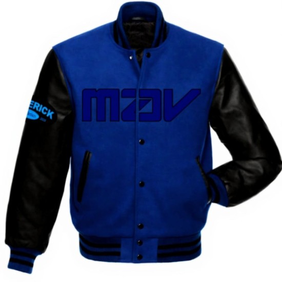 Logan Paul WWE Varsity Blue Jacket Logan Paul WWE Varsity Blue Jacket