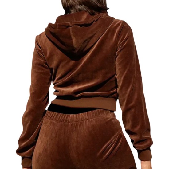 Madame Web Anya Corazon (Isabela Merced) Hooded Jacket Madame Web Anya Corazon (Isabela Merced) Hooded Jacket