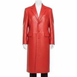 Met Gala Gabrielle Union Long Leather Coat