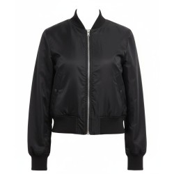 Michelle Keegan Black Bomber Jacket
