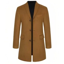 Mission Impossible 7 Simon Pegg (benji Dunn) Wool Coat