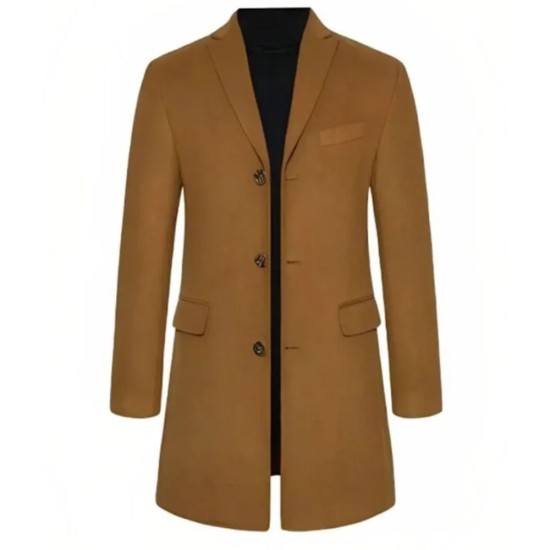 Mission Impossible 7 Simon Pegg (benji Dunn) Wool Coat