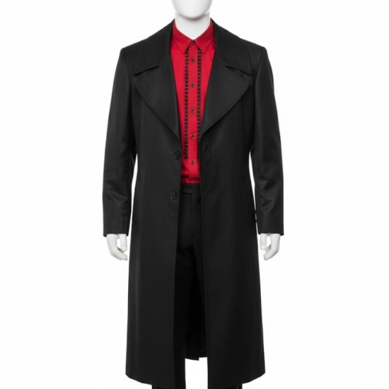 The Matrix 4 Yahya Abdul-Mateen (Morpheus) Black Trench Coat The Matrix 4 Yahya Abdul-Mateen (Morpheus) Black Trench Coat