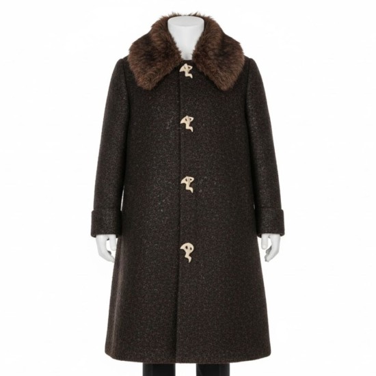 The Addams Family 2 Nick Kroll (Uncle Fester) Wool Coat The Addams Family 2 Nick Kroll (Uncle Fester) Wool Coat