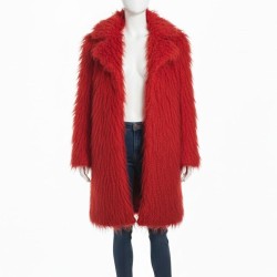 Great British Bake Off Noel Fielding Red Fur Coat