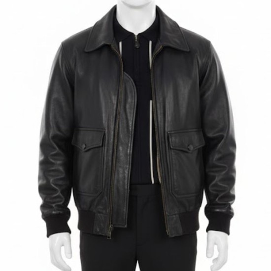 Operation Fortune: Ruse de Guerre Bugzy Malone (JJ) Leather Jacket Operation Fortune: Ruse de Guerre Bugzy Malone (JJ) Leather Jacket