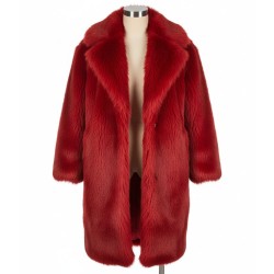 Usher Red Fur Coat Usher Red Fur Coat