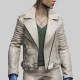 Payday 3 Pearl (Rebecca LaChance) White Leather Jacket