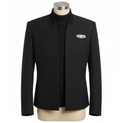 Star Trek Picard Patrick Stewart (Jean-Luc) Black Jacket