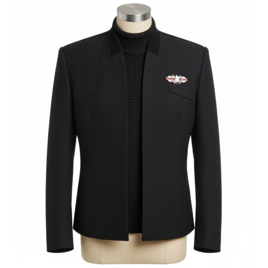 Star Trek Picard Patrick Stewart (Jean-Luc) Black Jacket Star Trek Picard Patrick Stewart (Jean-Luc) Black Jacket