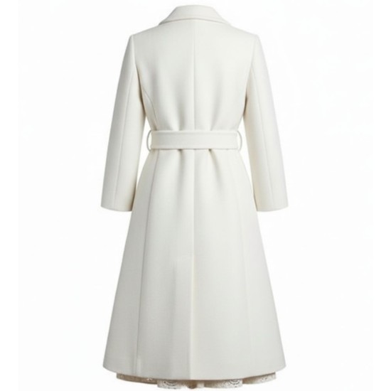 The Marvelous Mrs. Maisel Season 4 Rachel Brosnahan White Coat