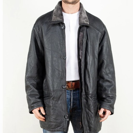 Rise of the Footsoldier 2023 Craig Fairbrass (Tate) Black Leather Jacket Rise of the Footsoldier 2023 Craig Fairbrass (Tate) Black Leather Jacket