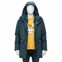 Extraction 2 Andro Japaridze (Sandro Radiani) Blue Cotton Coat Extraction 2 Andro Japaridze (Sandro Radiani) Blue Cotton Coat