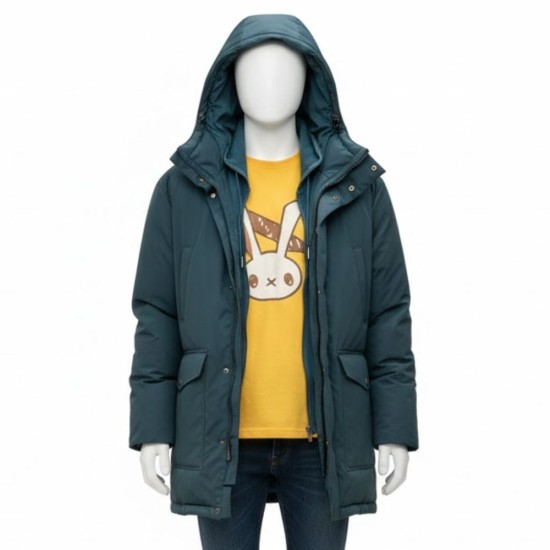 Extraction 2 Andro Japaridze (Sandro Radiani) Blue Cotton Coat Extraction 2 Andro Japaridze (Sandro Radiani) Blue Cotton Coat