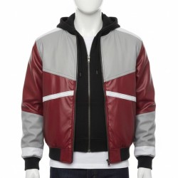 Spider-Man 2 Miles Morales (Nadji Jeter) Bomber Jacket Spider-Man 2 Miles Morales (Nadji Jeter) Bomber Jacket