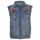 Spider-Man Across the Spider-Verse Blue Denim Vest Spider-Man Across the Spider-Verse Blue Denim Vest