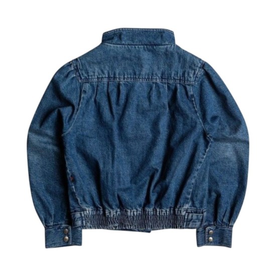 Stranger Things S04 Natalia Dyer (Nancy Wheeler) Blue Denim Jacket Stranger Things S04 Natalia Dyer (Nancy Wheeler) Blue Denim Jacket