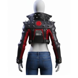 Cropped Studded Fortnite Takara Leather Jacket Cropped Studded Fortnite Takara Leather Jacket