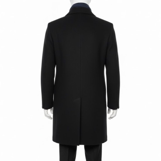 Succession Alan Ruck (Connor Roy) Black Wool Coat Succession Alan Ruck (Connor Roy) Black Wool Coat