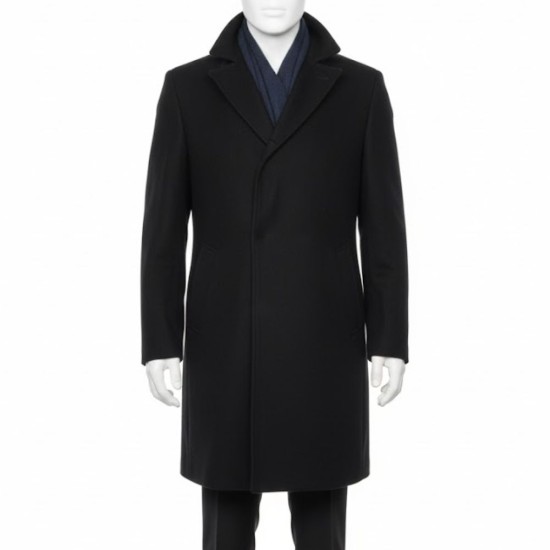 Succession Alan Ruck (Connor Roy) Black Wool Coat Succession Alan Ruck (Connor Roy) Black Wool Coat