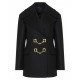 Taylor Swift Cropped Black Peacoat Taylor Swift Cropped Black Peacoat