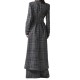 Taylor Swift Plaid Wool Trench Coat Taylor Swift Plaid Wool Trench Coat