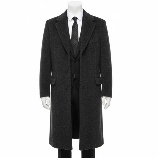 The Batman Robert Pattinson (Bruce Wayne) Black Trench Coat