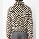 Travis Kelce Checkered Fur Jacket Travis Kelce Checkered Fur Jacket