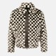 Travis Kelce Checkered Fur Jacket Travis Kelce Checkered Fur Jacket