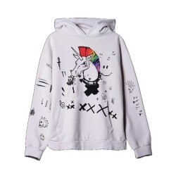 The Voice S27 Team Adam White Fleece Hoodie